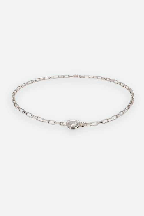 Choker no.1 Boxy crystal-clasp