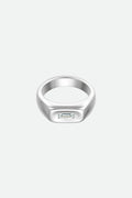 Ring no.10 Rectangle Crystal Quartz