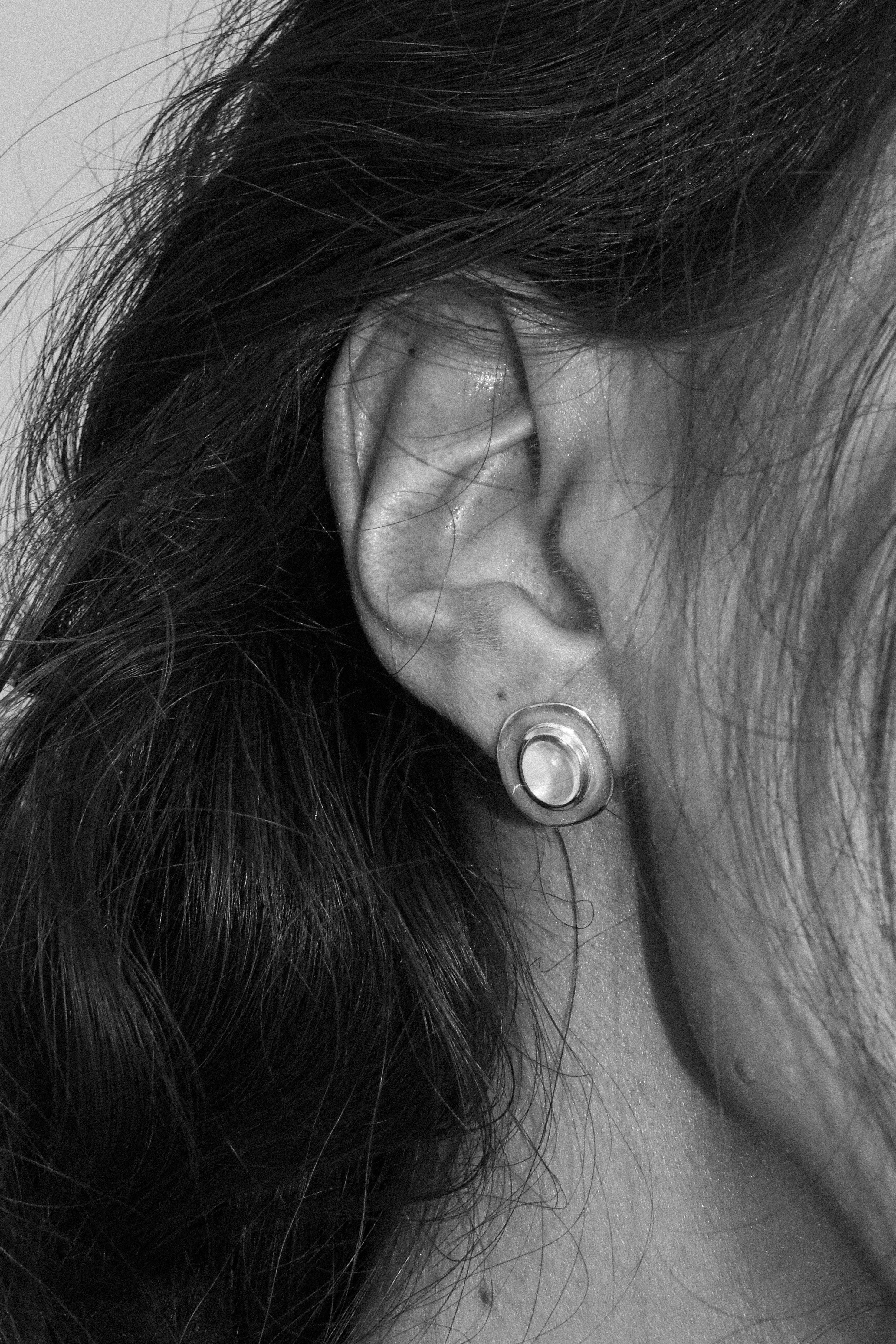 Earrings no.3 Vinatge Crystal Quartz
