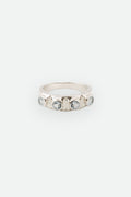 Pierścionek no.3 Blue Topaz Row