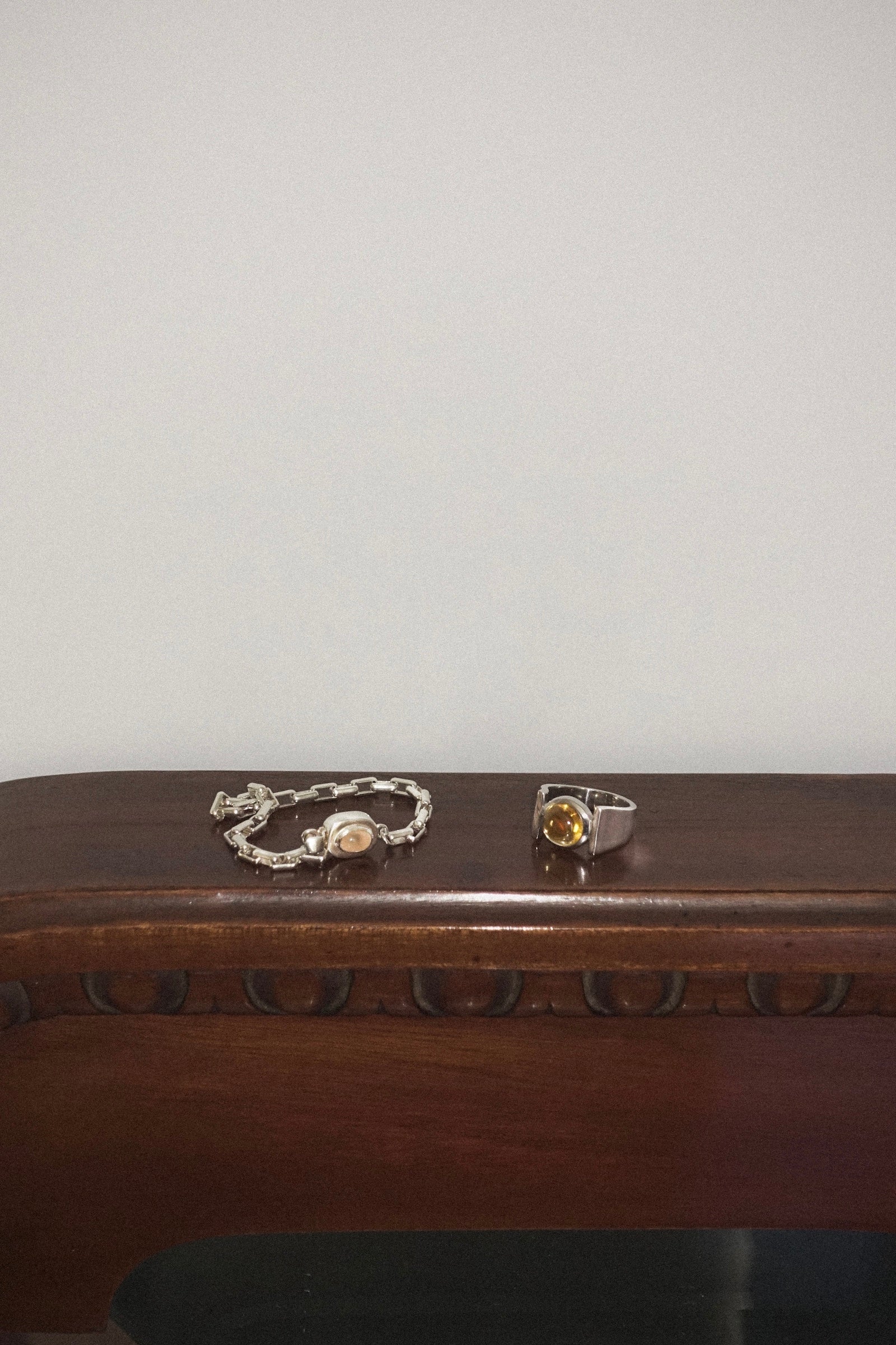 Pierścionek no.15 Sculptural Citrine