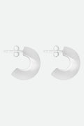 Earrings no.4 Silver Hoops