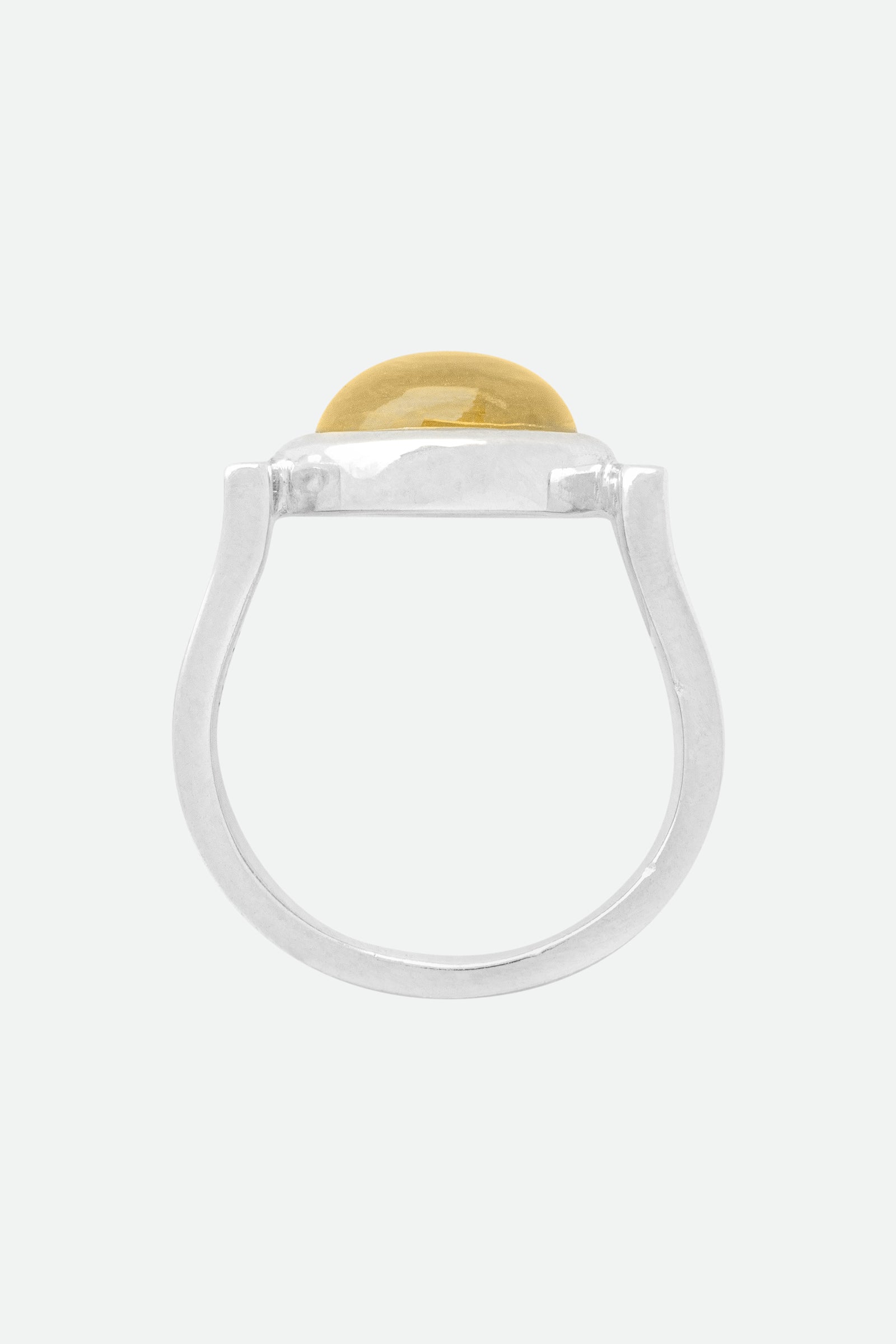 Pierścionek no.15 Sculptural Citrine