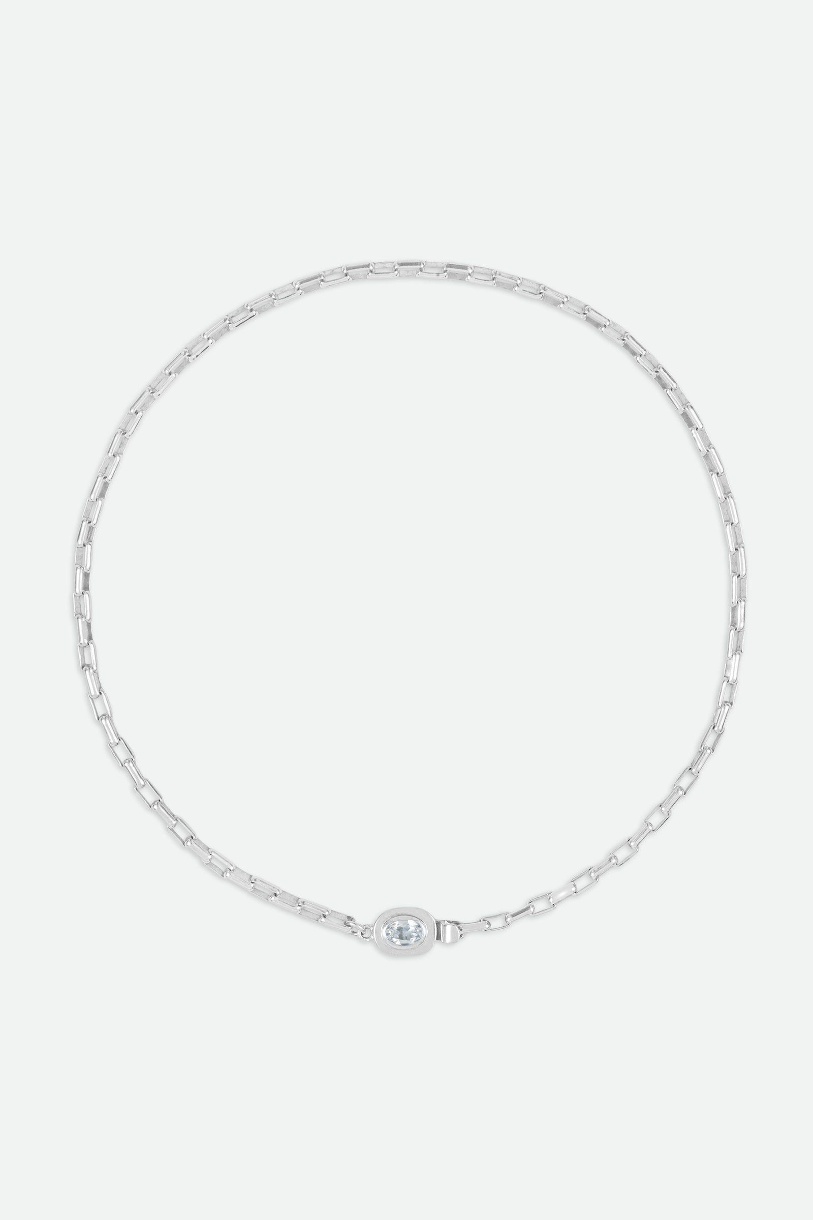 Choker no.1 Boxy crystal-clasp