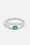 Ring no.6 Oval Emerald