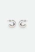 Earrings no.4 Silver Hoops